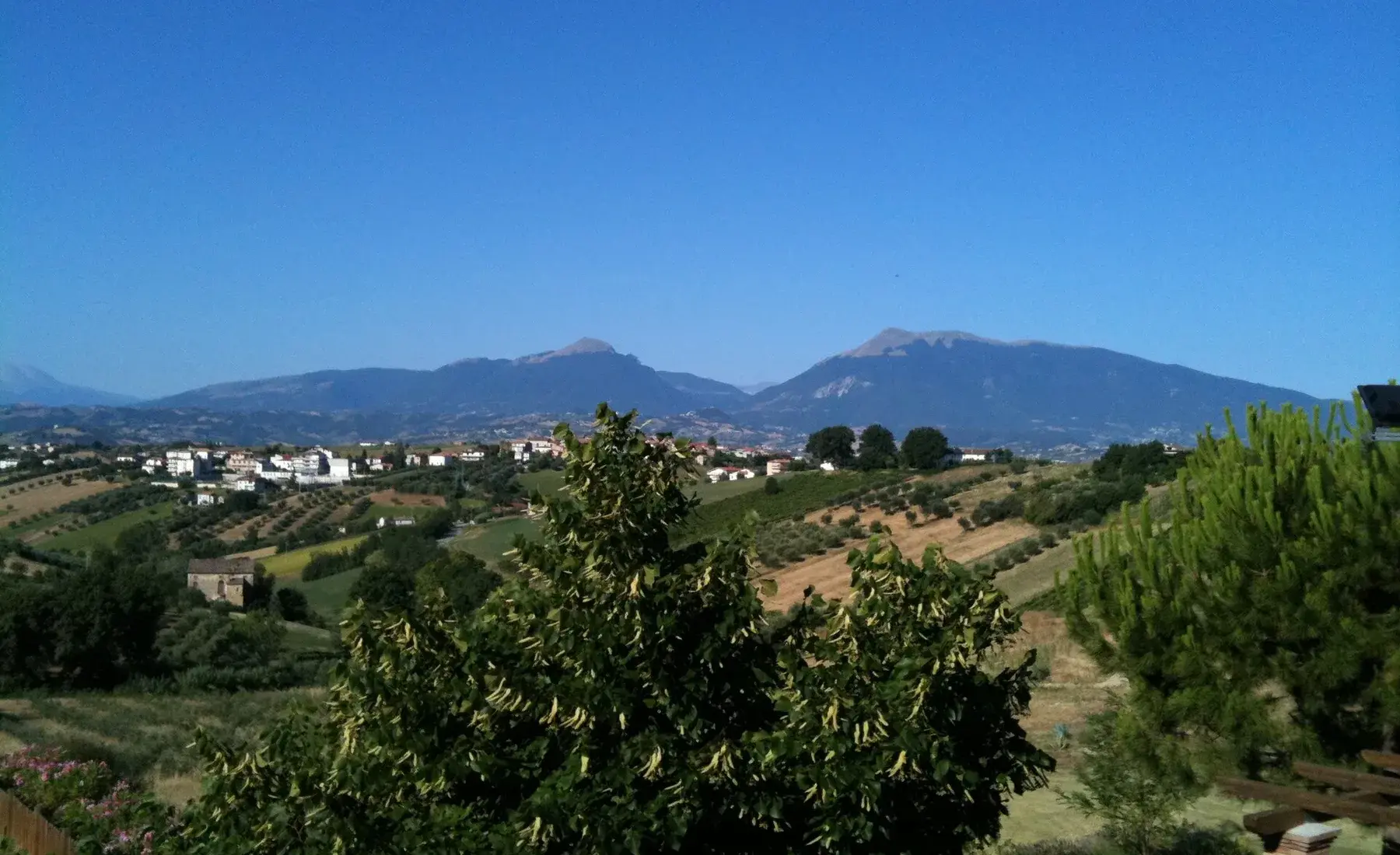 Macizo del Gran Sasso en los Abruzos