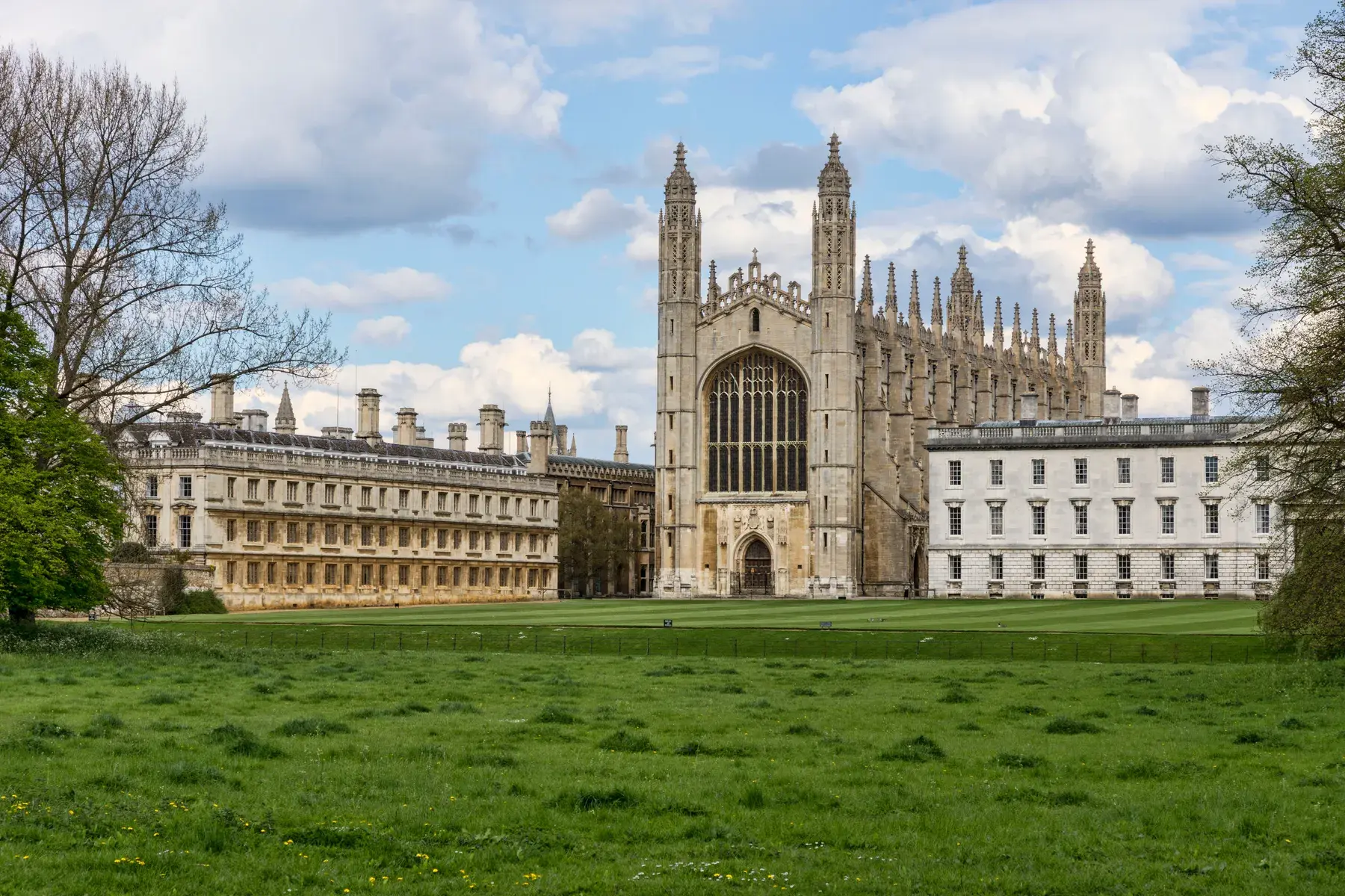 King’s College desde The Backs en Cambridge