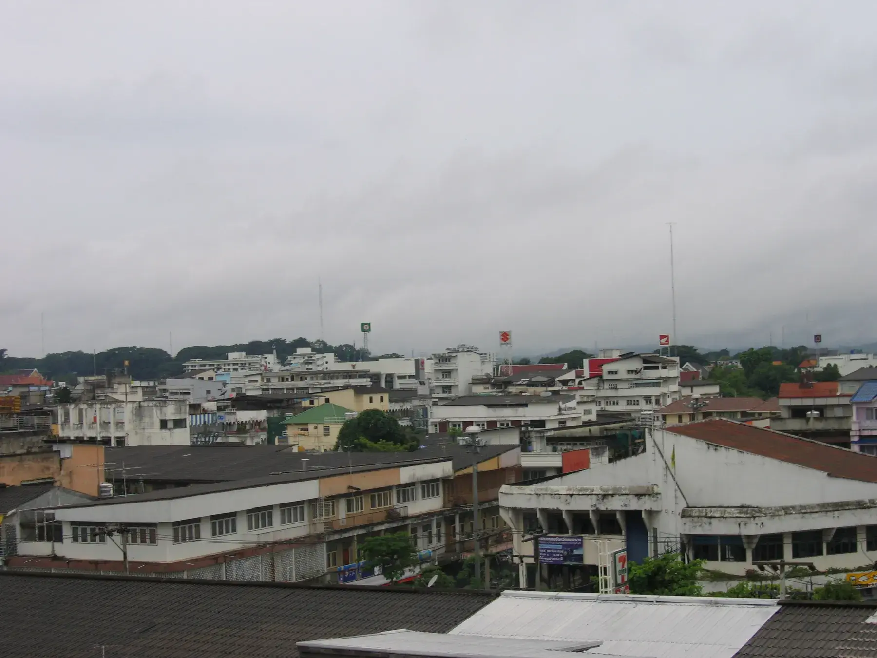 Vista urbana de Chiang Rai