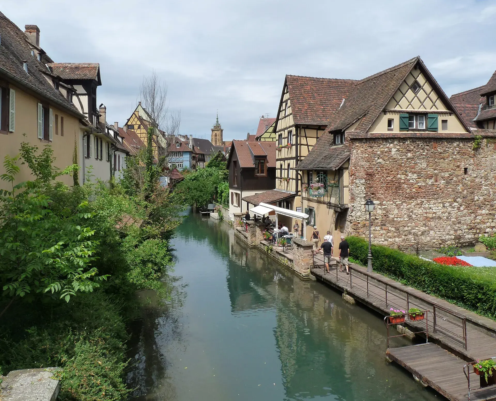Canales y fachadas de Colmar