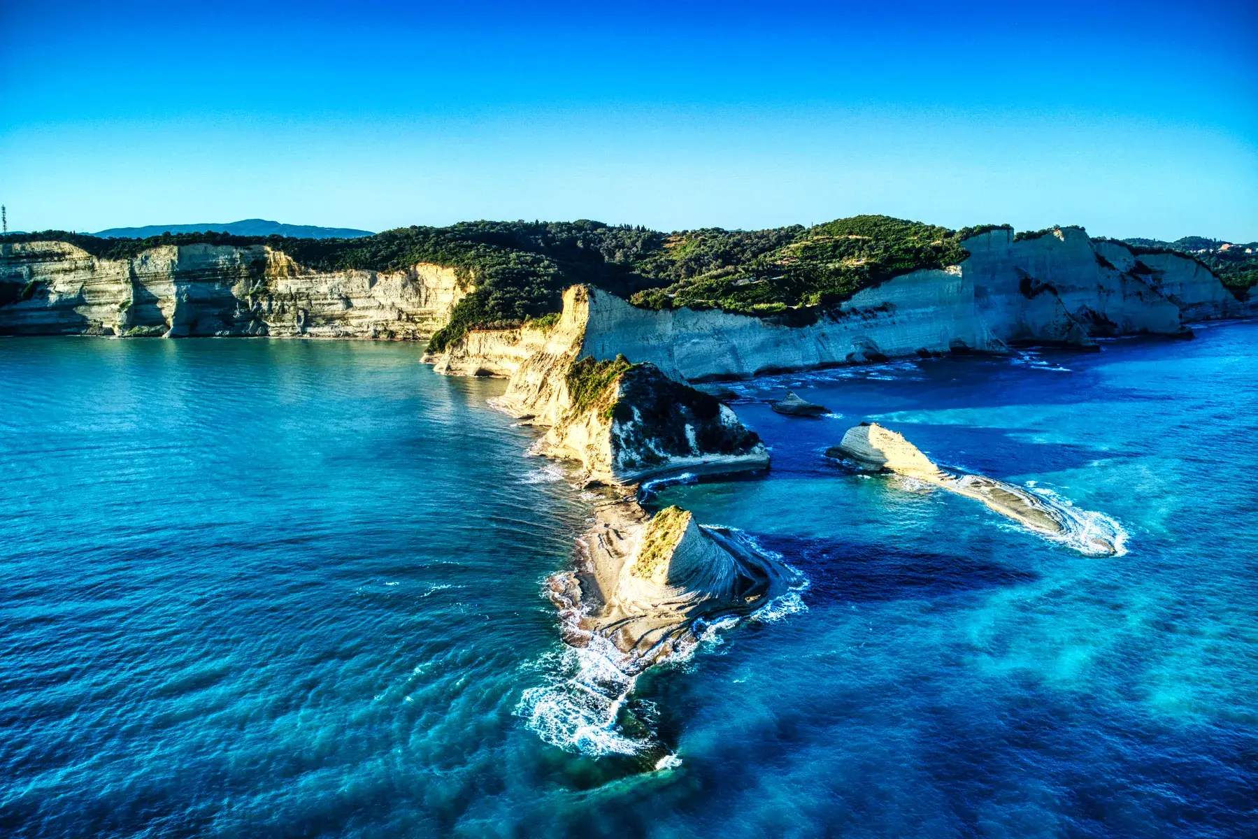 Cabo Drastis en Corfú