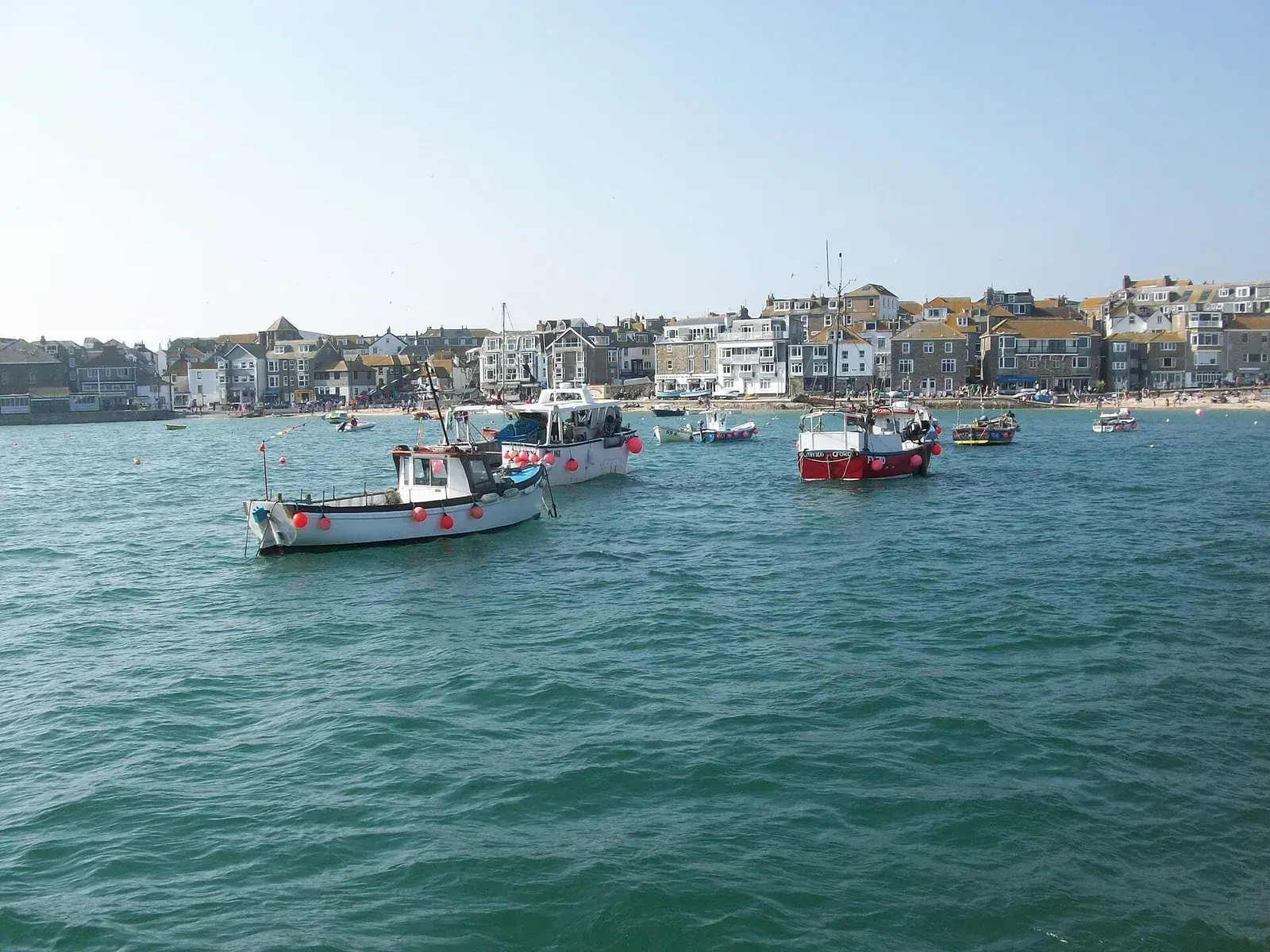Puerto de St Ives en Cornualles