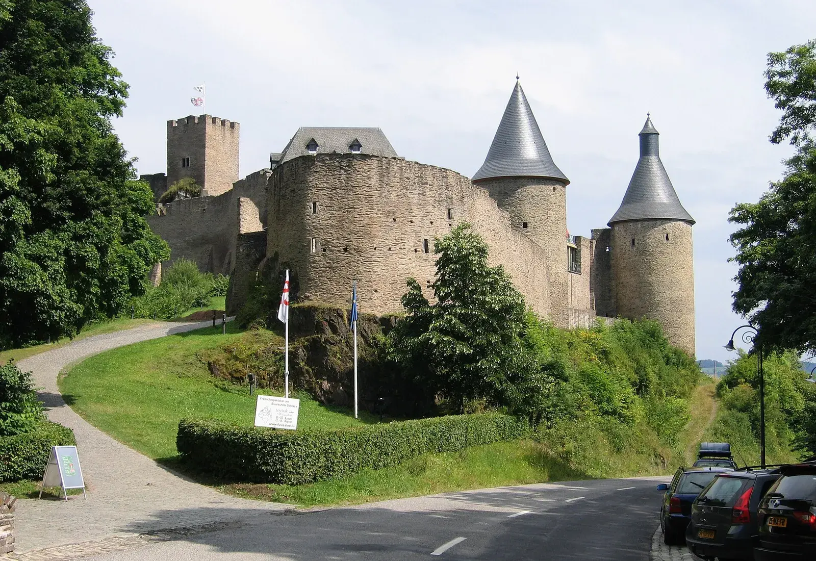 Bastión del castillo de Bourscheid