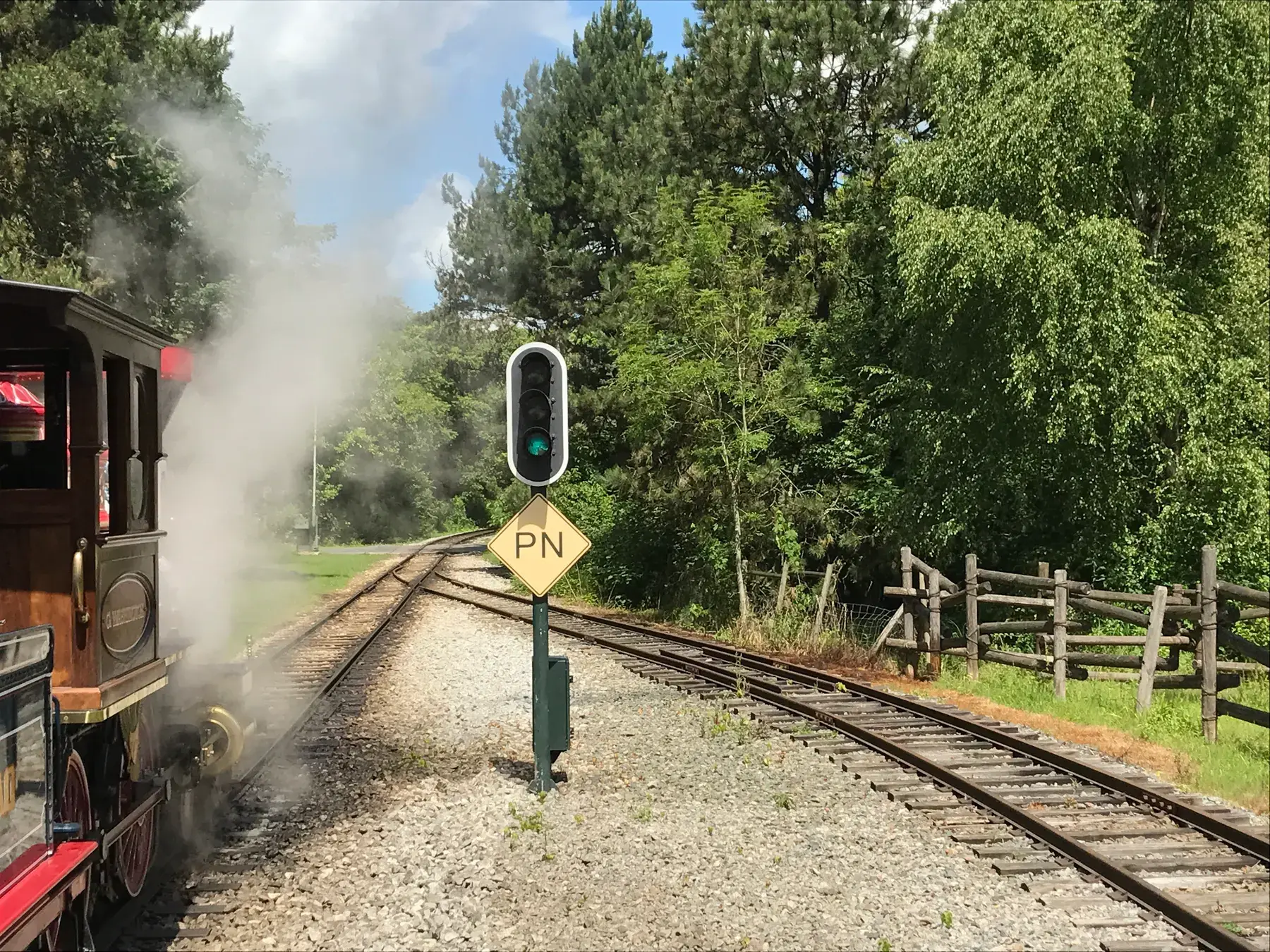 Tren de Disneyland Railroad en Disneyland Park, Disneyland Paris