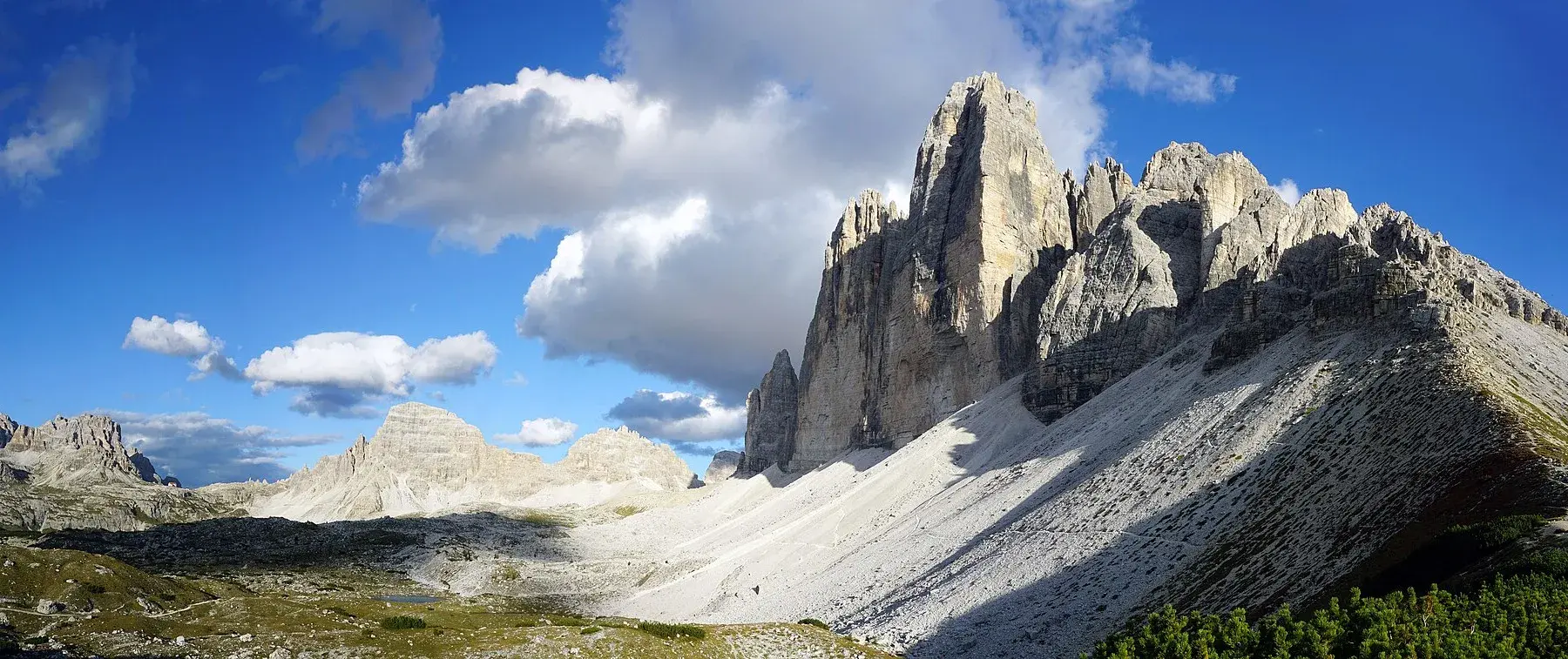 Tre Cime di Lavaredo en los Dolomitas