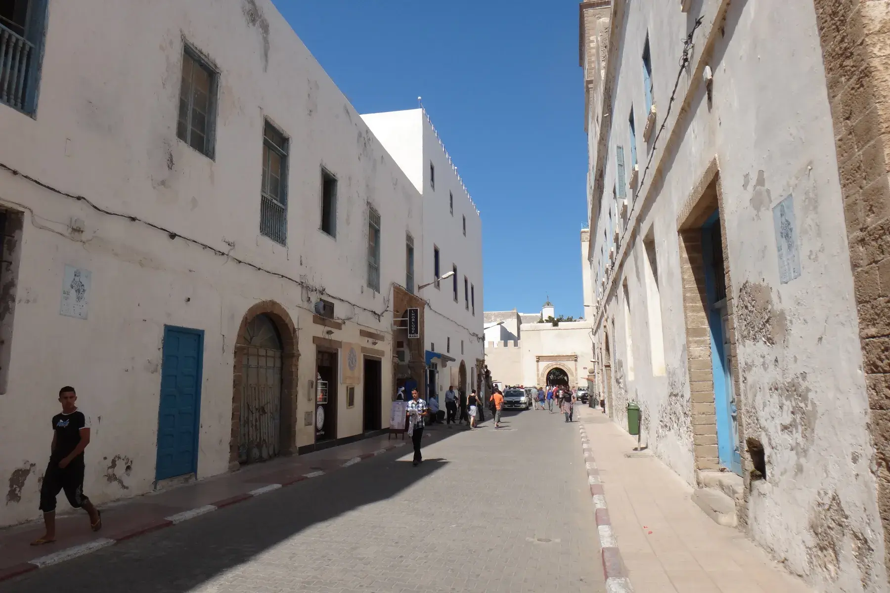 Calle del barrio Ahl Agadir en la medina de Essaouira