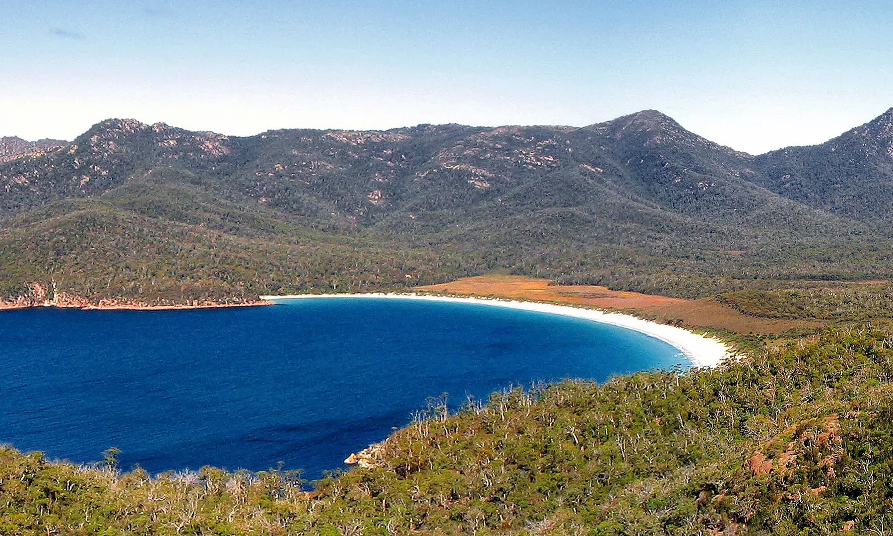 Freycinet y costa este de Tasmania: Wineglass Bay, Freycinet Peninsula, Tasmania, Australia (19333396893)