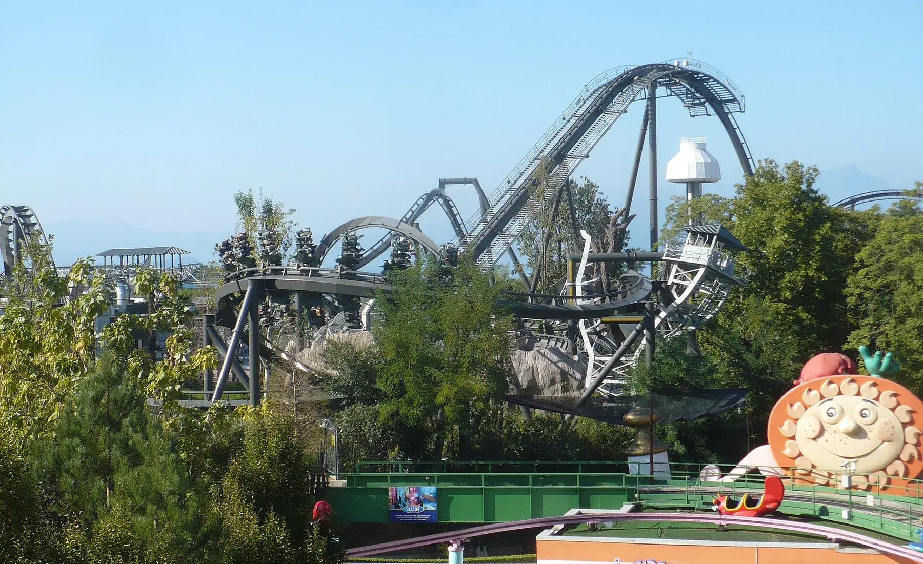 Montaña rusa Raptor en Gardaland