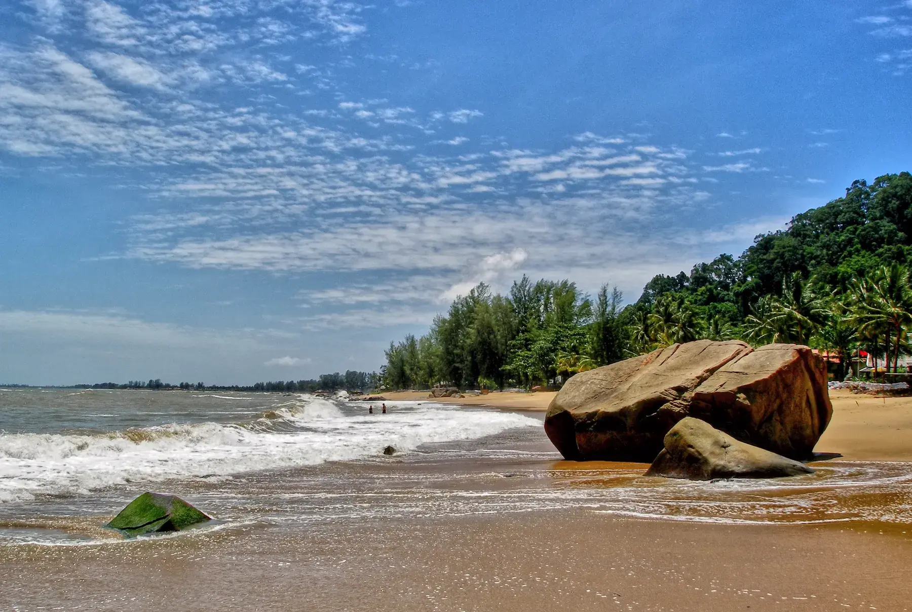 Paisaje de playa en Khao Lak