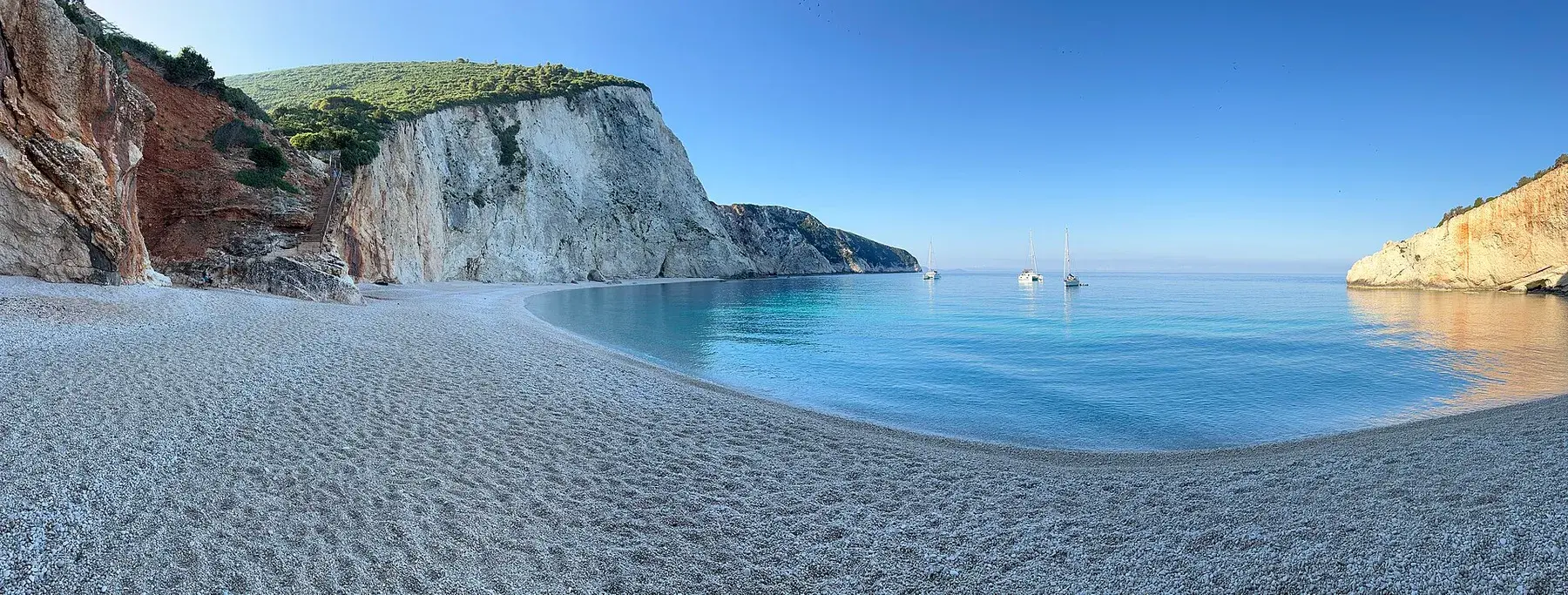 Playa de Porto Katsiki en Lefkada