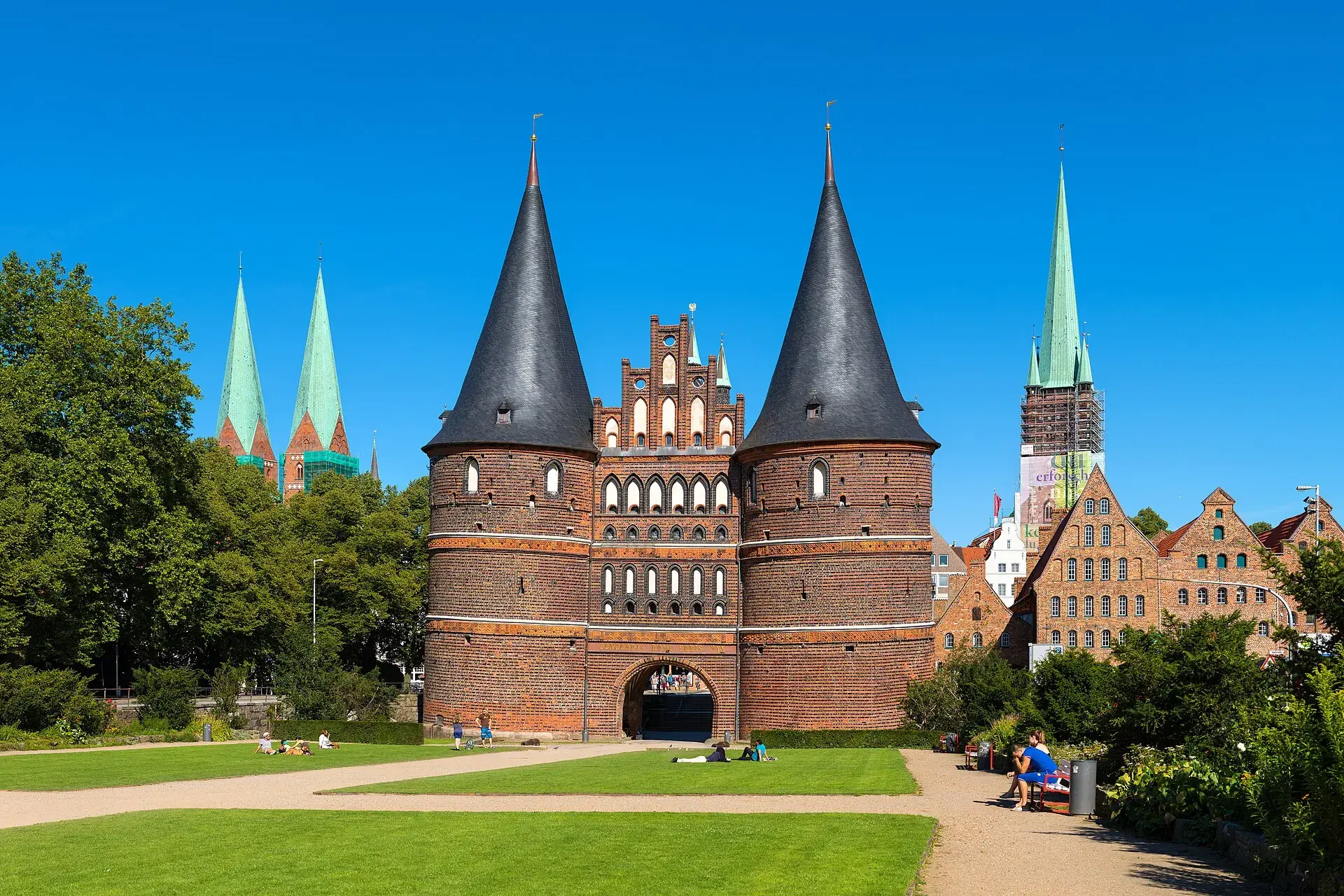 Puerta Holstentor de Lübeck