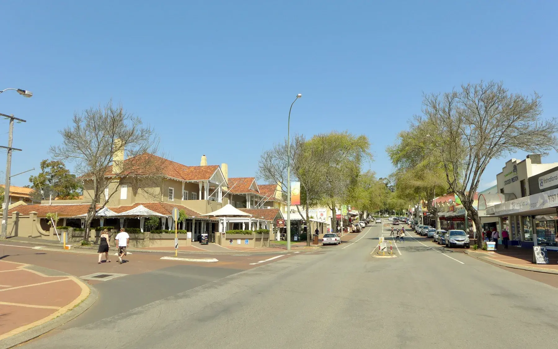 Bussell Highway en la localidad de Margaret River