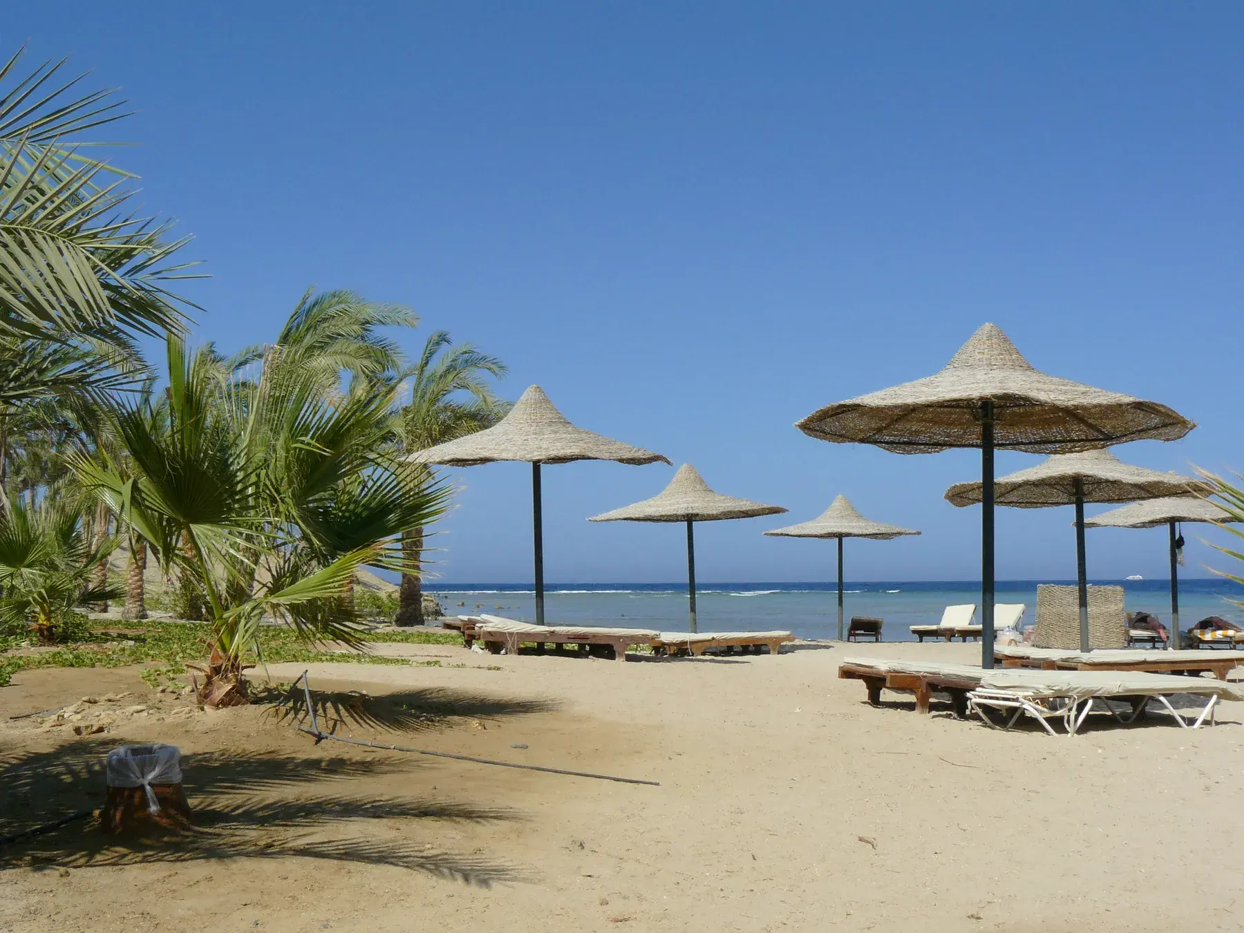 Litoral y construcciones de Marsa Alam