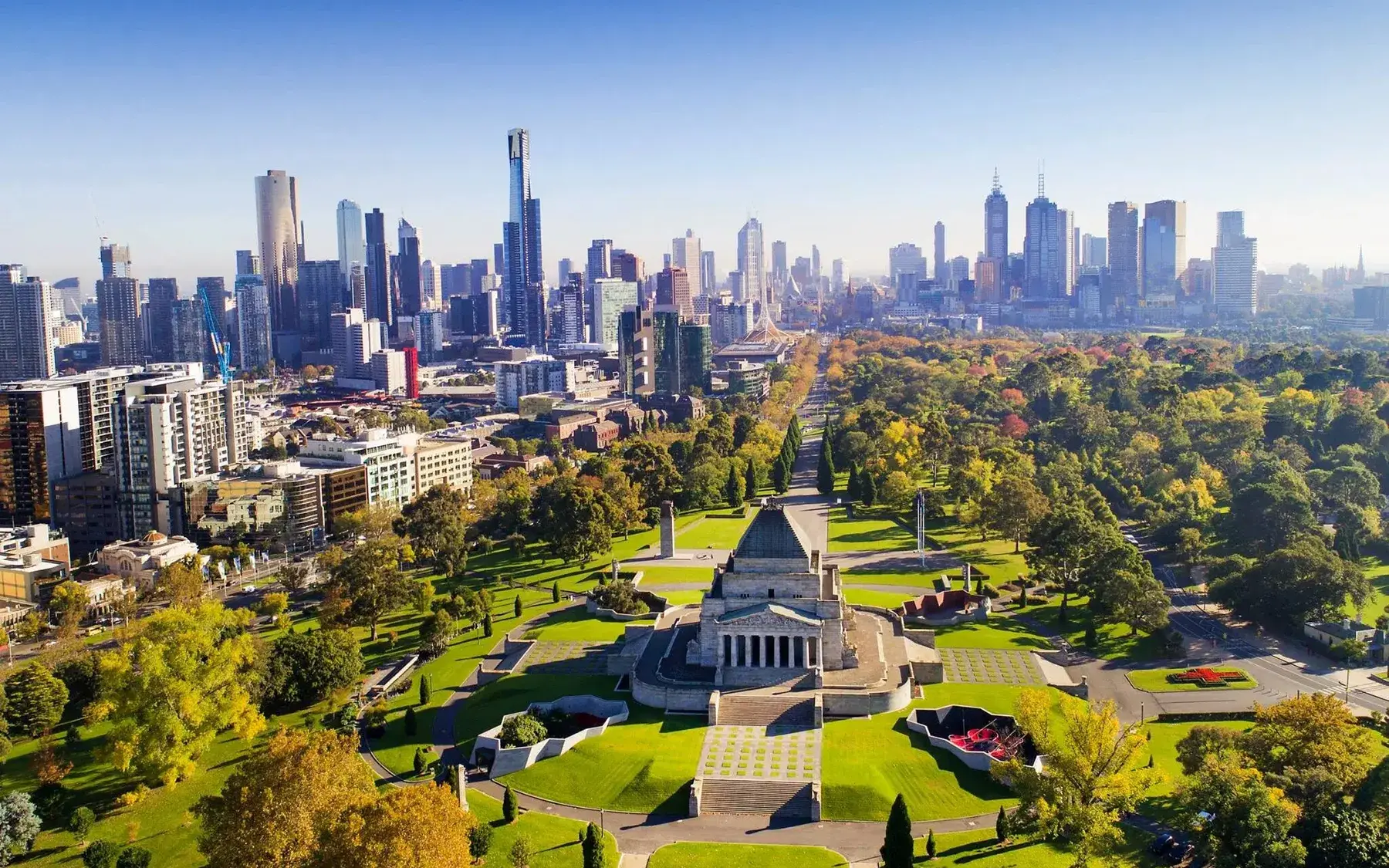 Melbourne: Melbourne skyline sor