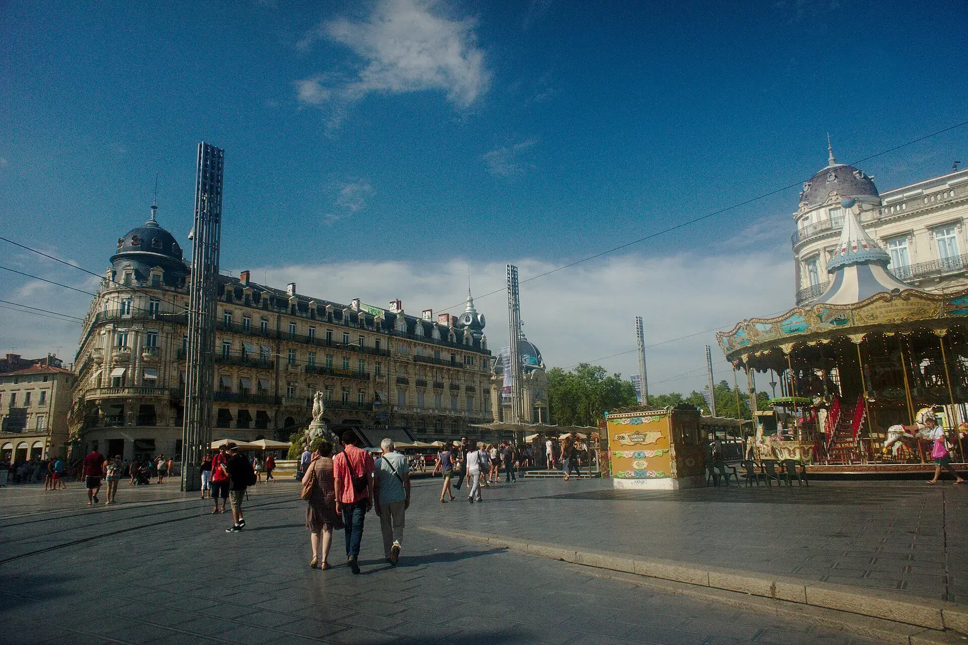 Place de la Comédie en Montpellier