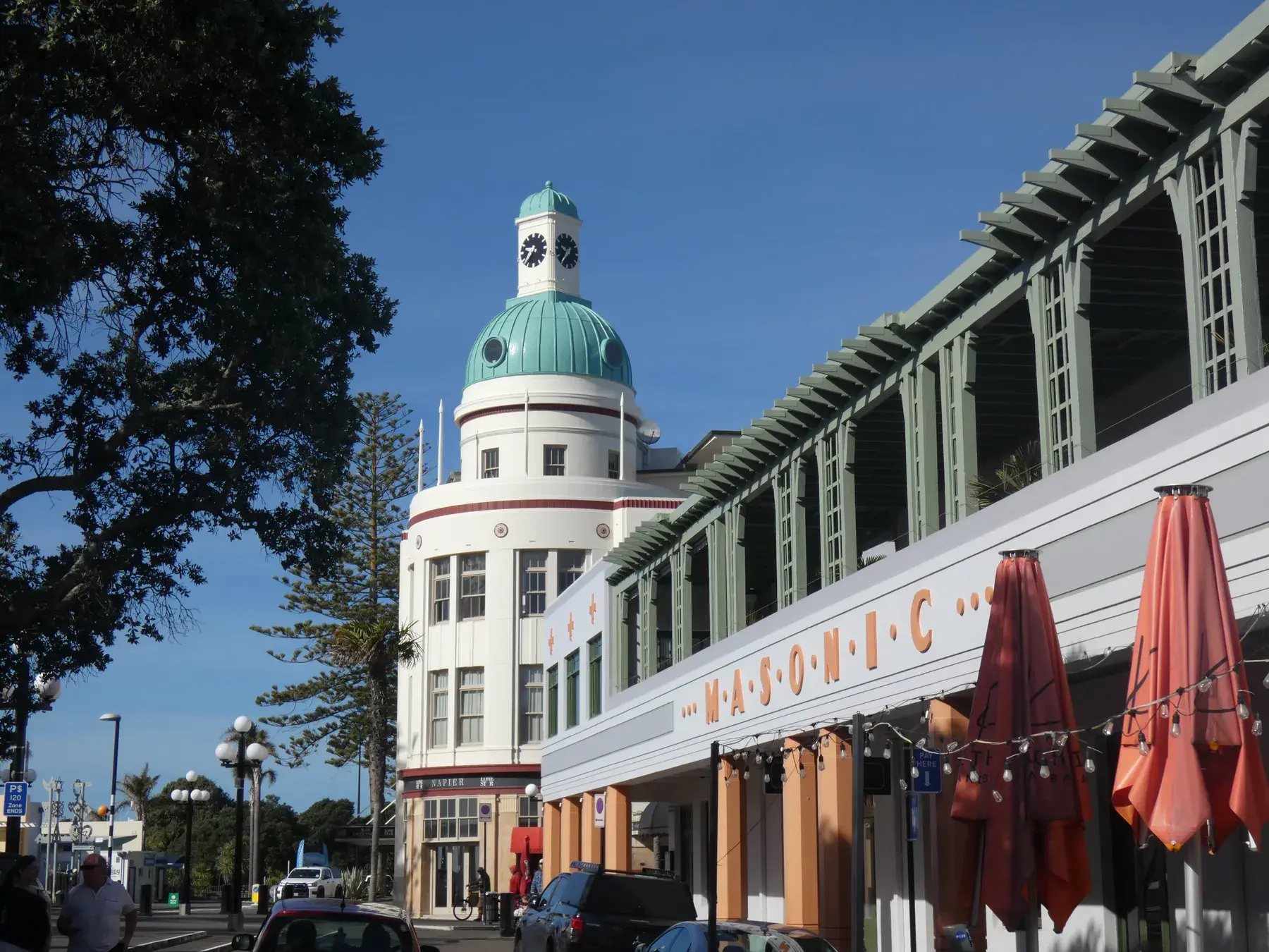 Edificios del centro de Napier