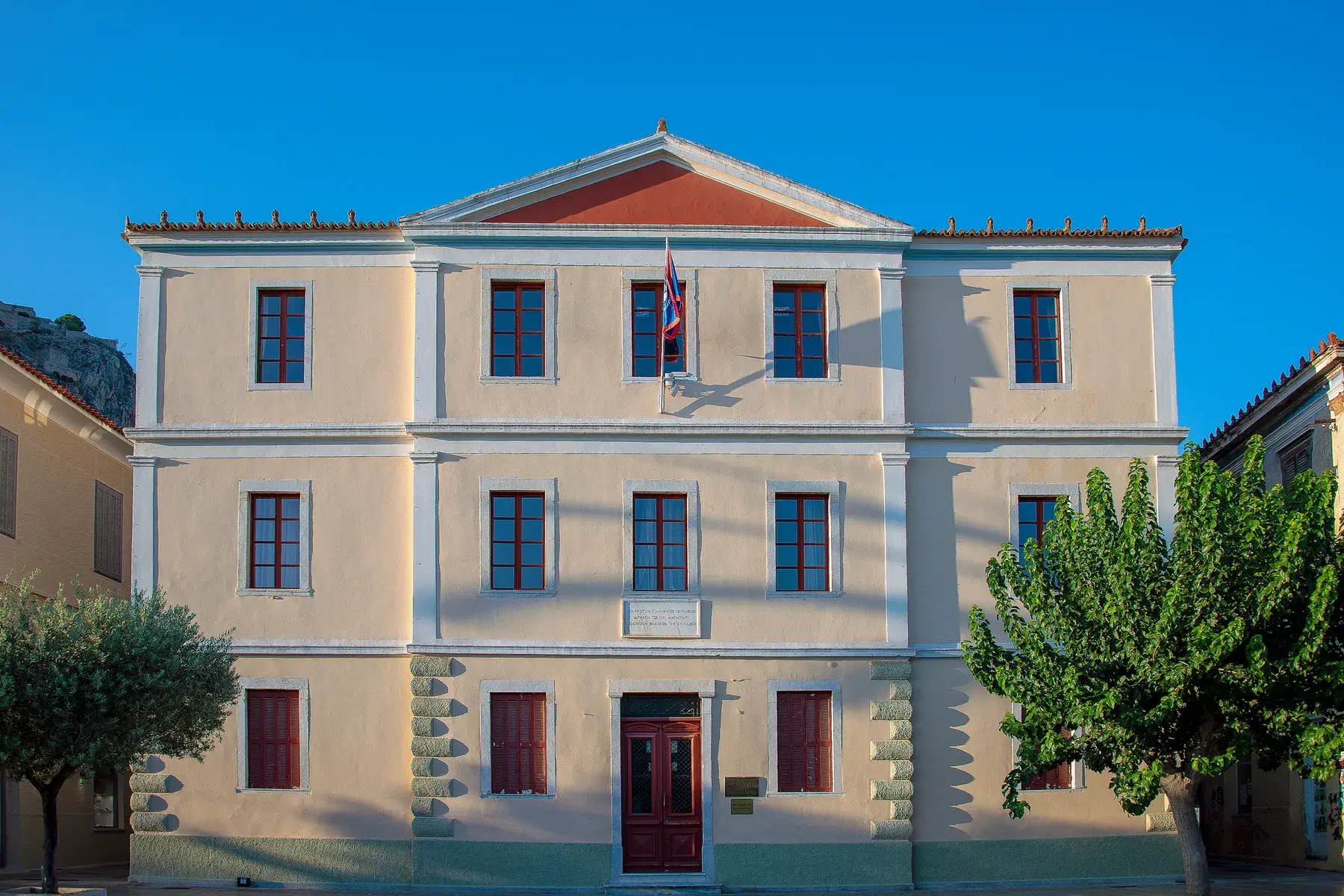 Ayuntamiento de Nafplio en el Peloponeso