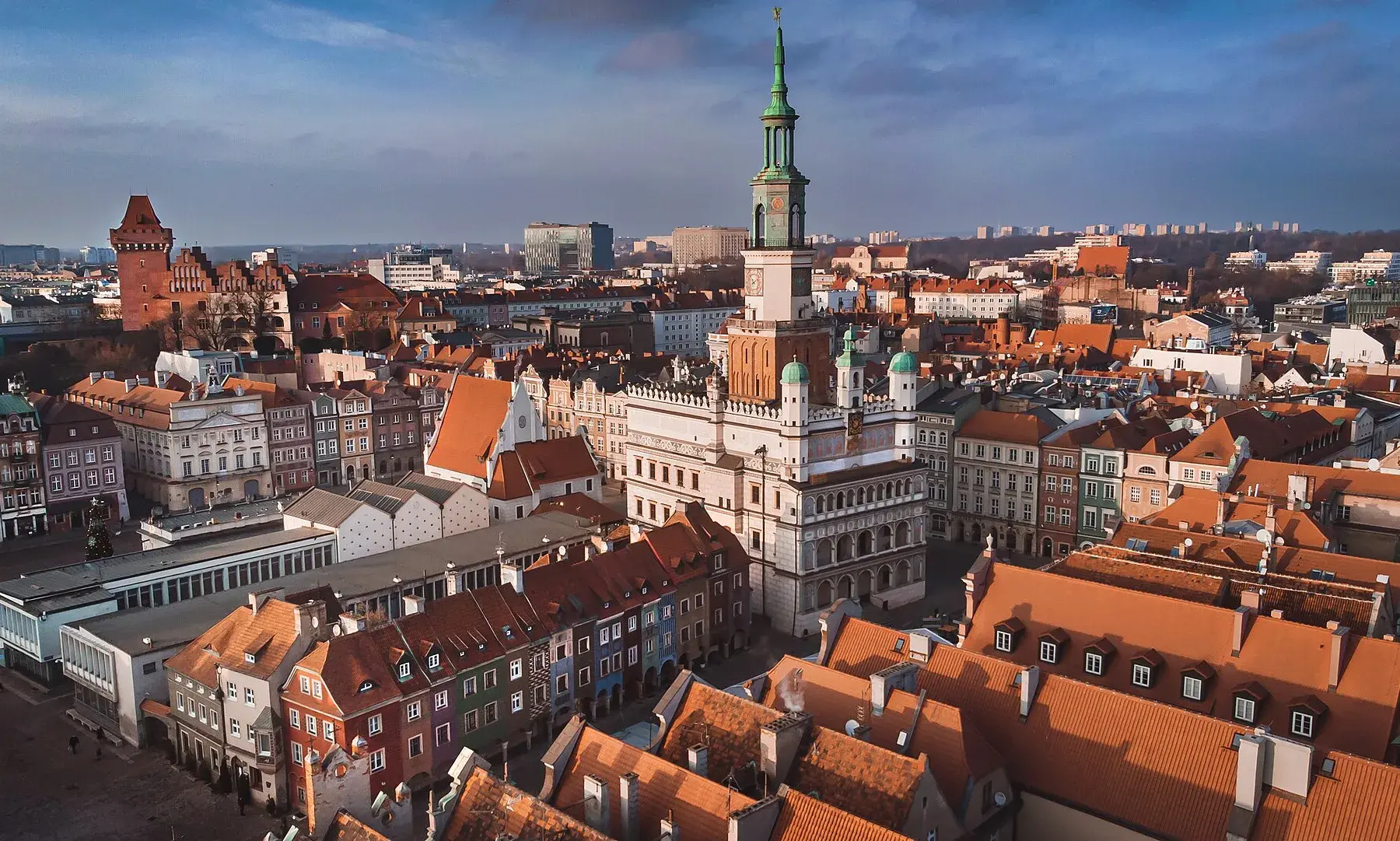 Plaza del casco histórico de Poznań