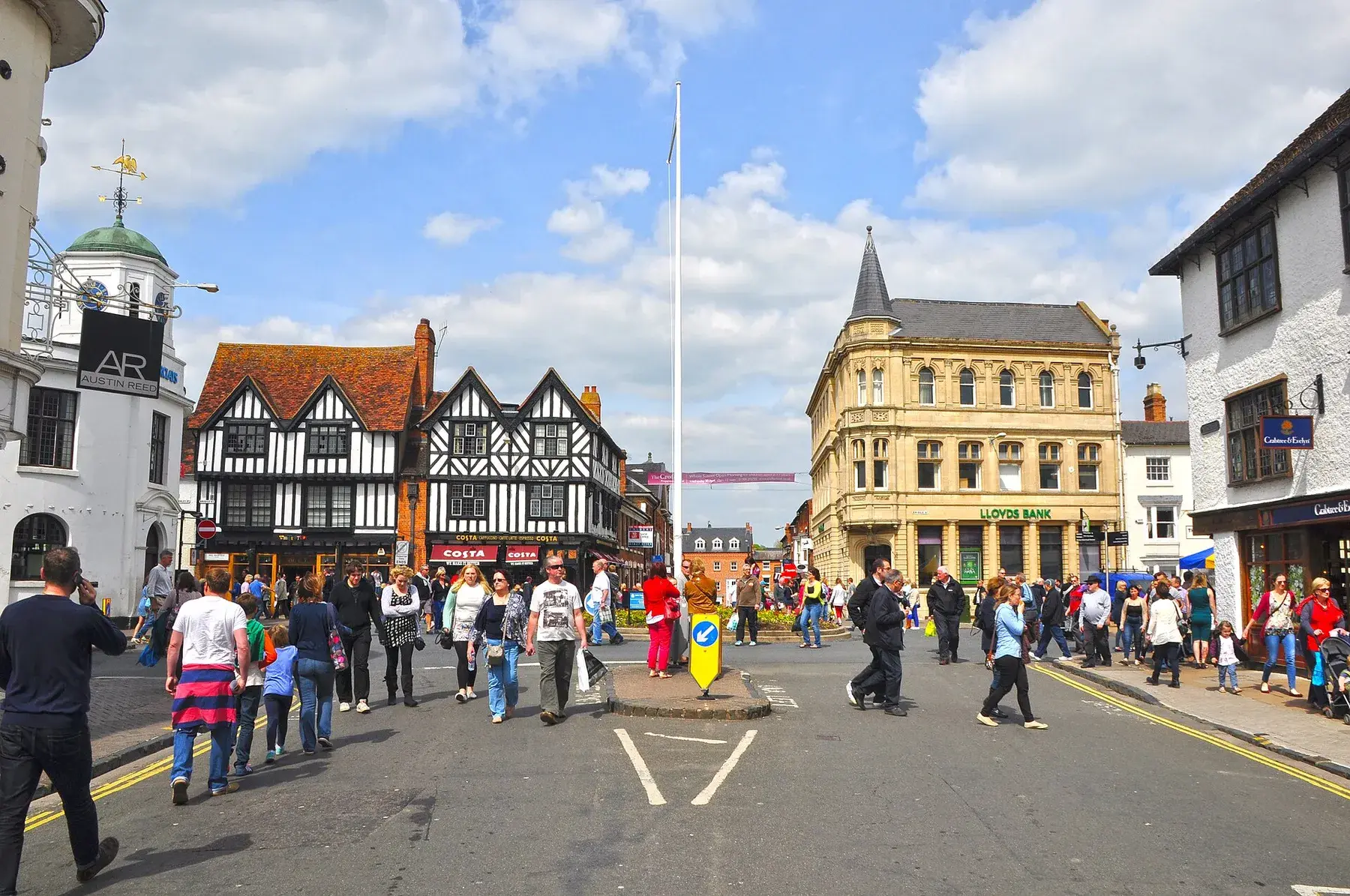 Calle histórica de Stratford-upon-Avon