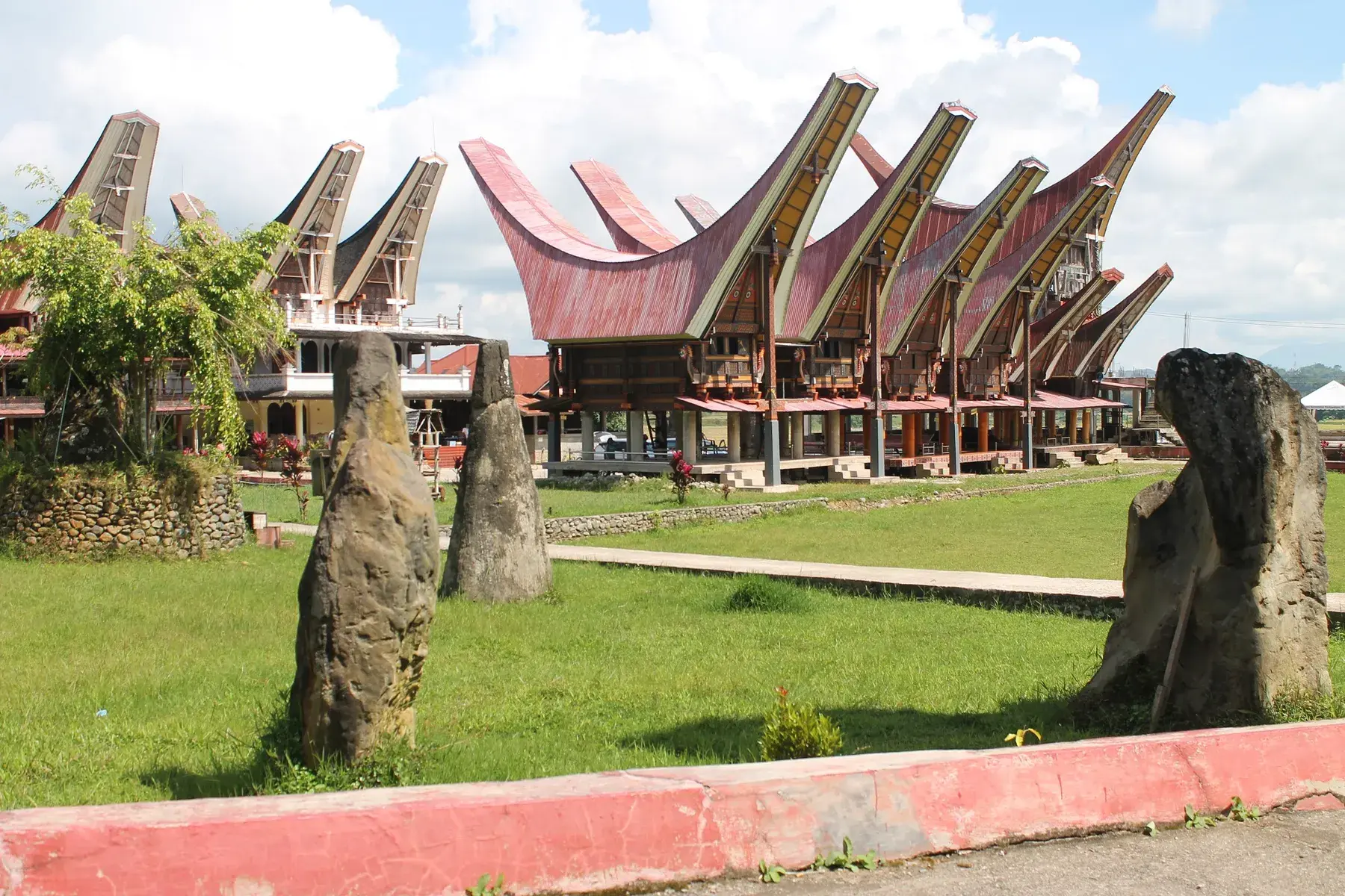 Arquitectura tongkonan en Toraja