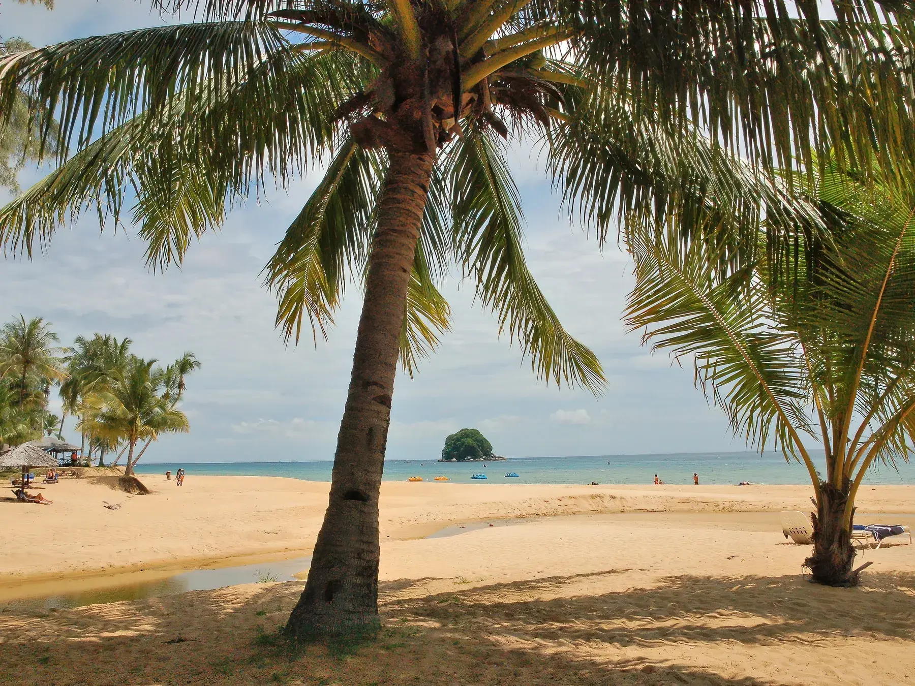 Paisaje de la isla de Tioman