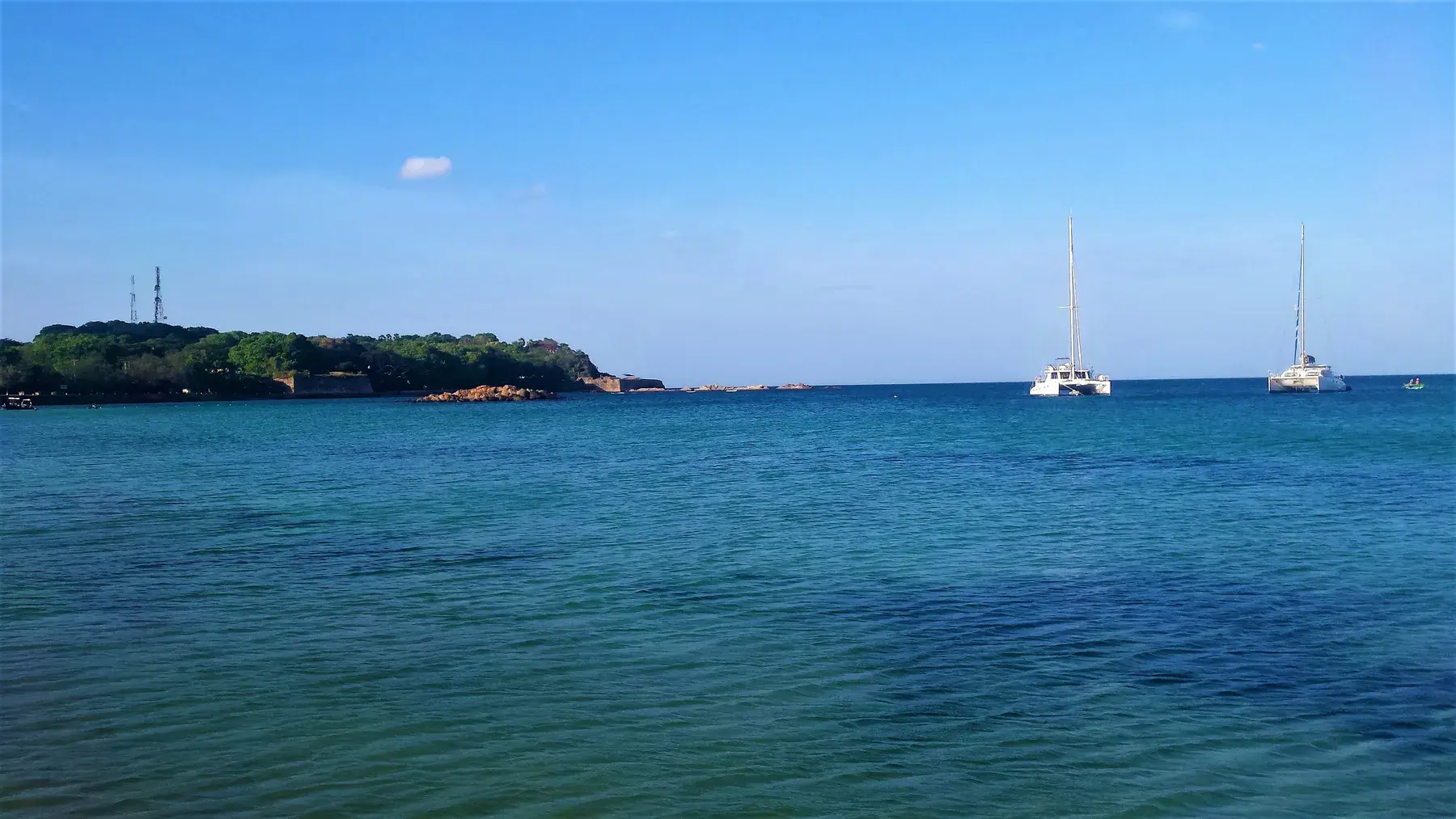 Mar y litoral de Trincomalee
