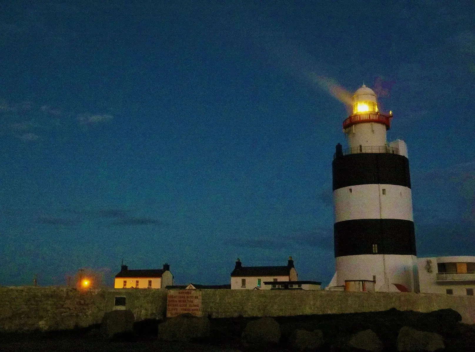 Faro de Hook en el condado de Wexford