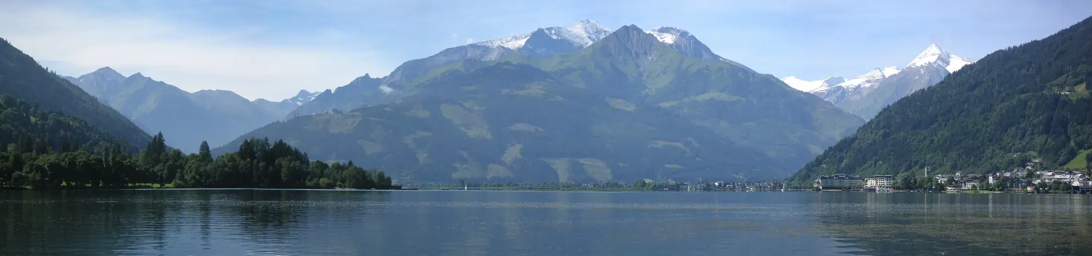 Zell am See y el lago Zeller See